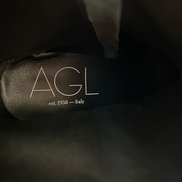 Black AGL platform boots - Picture 7 of 9